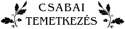 Csabai Temetkezés Békéscsaba logó